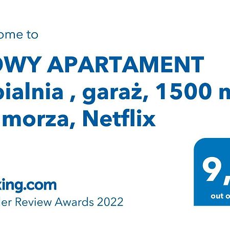 "Nowy Apartament" Sypialnia , Garaz, 1500 M Od Morza, Netflix Danzica Esterno foto